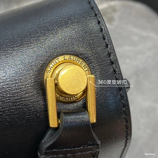 Repzbay REP YSL LEATHER SATCHEL IN CARRE SMOOTH LOULOU 0814